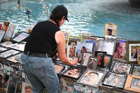 Dizengoff Memorial Of The Attack Of October 7, 2023 - Tel Aviv