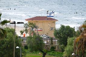 Charles Clore Beach in Tel Avi