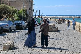 Charles Clore Beach in Tel Avi