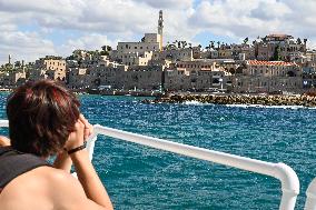 Charles Clore Beach in Tel Avi