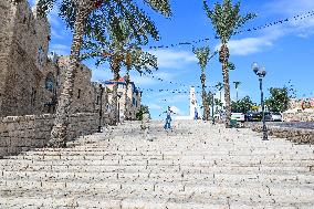 Charles Clore Beach in Tel Avi