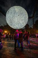 A Replica Of The Moon By British Artist Luke Jerram - Queretaro