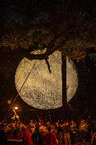 A Replica Of The Moon By British Artist Luke Jerram - Queretaro