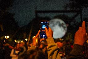 A Replica Of The Moon By British Artist Luke Jerram - Queretaro