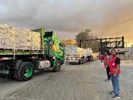 Humanitarian Aid Trucks Enter Gaza - Sharm El-Sheikh