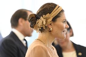 CROWN PRINCESS IN HIROSHIMA