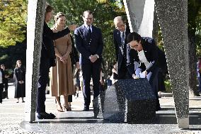 CROWN PRINCESS IN HIROSHIMA