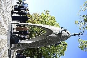 CROWN PRINCESS IN HIROSHIMA