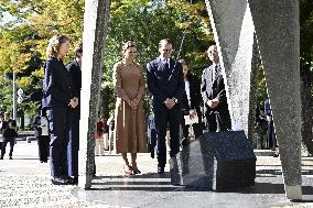 CROWN PRINCESS IN HIROSHIMA