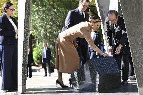CROWN PRINCESS IN HIROSHIMA