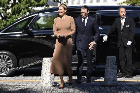 CROWN PRINCESS IN HIROSHIMA