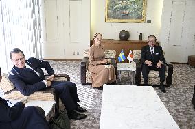 CROWN PRINCESS IN HIROSHIMA