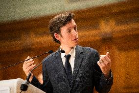 Edouard Geffray At No Harassment Awards - Paris