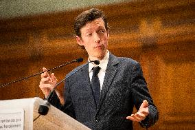 Edouard Geffray At No Harassment Awards - Paris