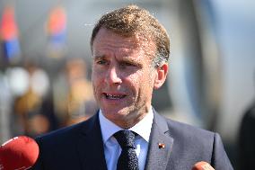 Macron in Sharm El Sheikh to Peace Summit - Egypt