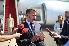 Macron in Sharm El Sheikh to Peace Summit - Egypt