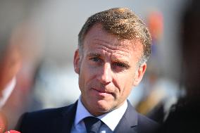 Macron in Sharm El Sheikh to Peace Summit - Egypt