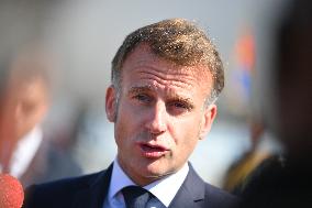 Macron in Sharm El Sheikh to Peace Summit - Egypt