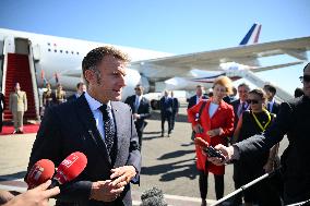 Macron in Sharm El Sheikh to Peace Summit - Egypt