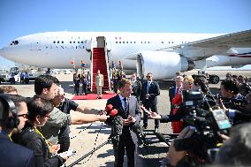 Macron in Sharm El Sheikh to Peace Summit - Egypt