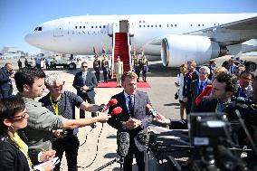 Macron in Sharm El Sheikh to Peace Summit - Egypt