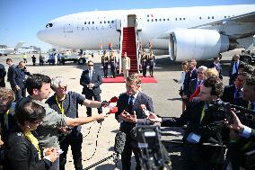 Macron in Sharm El Sheikh to Peace Summit - Egypt