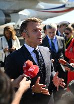 Macron in Sharm El Sheikh to Peace Summit - Egypt