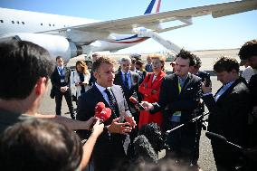 Macron in Sharm El Sheikh to Peace Summit - Egypt