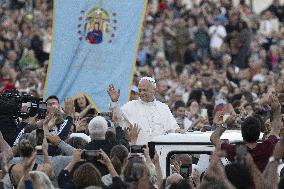 Pope Leo XIV Celebrates the Prayer Vigil and Rosary - Vatican