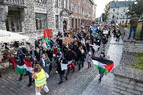 Rally in support of Palestine