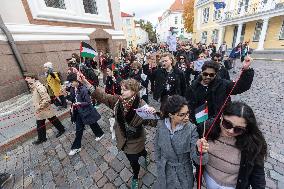 Rally in support of Palestine