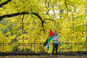 Rally in support of Palestine