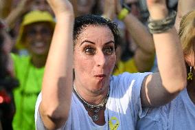 Hostage Release Celebration - Tel Aviv