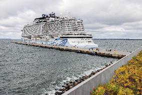 Cruise ship in Tallinn