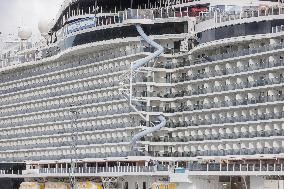 Cruise ship in Tallinn