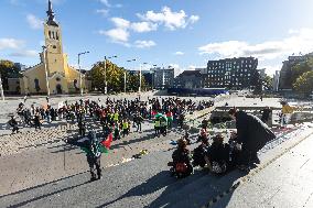 Rally in support of Palestine