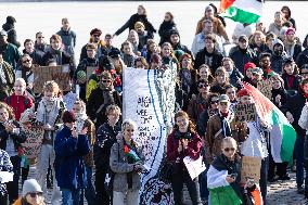 Rally in support of Palestine