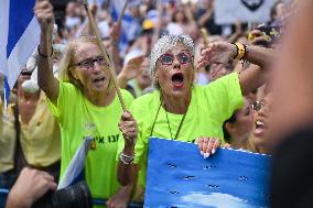 Hostage Release Celebration - Tel Aviv