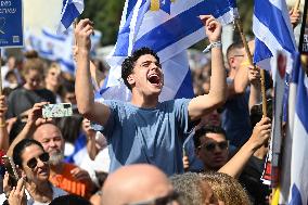 Hostage Release Celebration - Tel Aviv