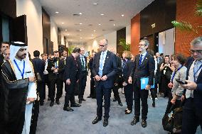 German Chancellor Friedrich Merz and Prime Minister Mark Carneyn in Sharm El Sheikh