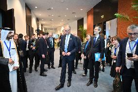 German Chancellor Friedrich Merz and Prime Minister Mark Carneyn in Sharm El Sheikh