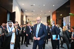 German Chancellor Friedrich Merz and Prime Minister Mark Carneyn in Sharm El Sheikh