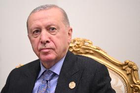 French President Meets Turkish President - Sharm El Sheikh