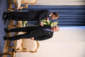 French President Meets Turkish President - Sharm El Sheikh