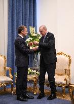 French President Meets Turkish President - Sharm El Sheikh