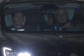 Former President Sarkozy on His Way To The Tribunal - Paris