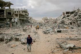 Return to The Ruins of Khan Yunis - Palestine