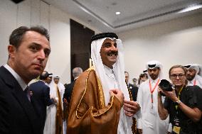 President Macron During Bilateral Meetings - Sharm El Sheikh