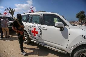 Prisoner Swap Between Israel And Hamas Under Way - Gaza