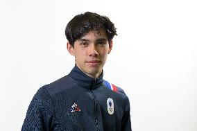 Portraits of The French Team Gathering for Milan-Cortina - Paris